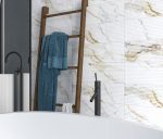 ECOCERAMIC - ECO166 CERÁMICA ESM./BRILLO RLV. MARSHALL GOLD (30x90)