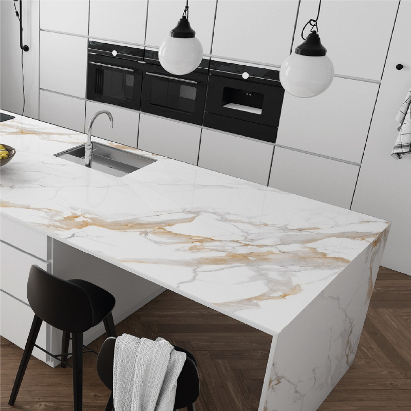 ER1604_WEB-03.jpg EROMAGNA - ER1604 - PIEDRA SINTERIZADA (80x260x15) CALACATTA GOLD -2.08m2-1U (MATE) - Image 1