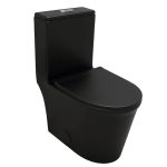 GRIFINE - GF0722 - INODORO GF SIDNEY GF-A1874 MB MATT BLACK (69X39.5X78)