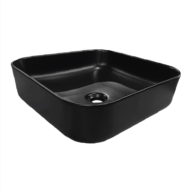 GF0725_WEB-09.jpg GRIFINE - GF0725 - LAVAMANOS SOBRE/MESA GF D009MB BLACK (39.5X39.5X13.5) - Image 1