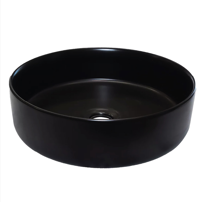 GF0730_WEB-09.jpg GRIFINE - GF0730 - LAVAMANOS SOBRE/MESA GF D118N-MB BLACK (40X40X12) - Image 1