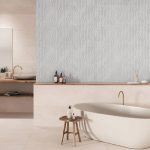 KERABEN - KRB086 -  CERÁMICA - (40X120) PARED SHADE CONCEPT WHITE - 1.44m2-3U (MATE - RELIEVE). - Image 6