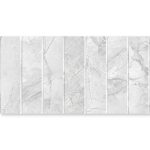KERABEN - KRB094 - CERÁMICA (40X120) PARED INVISIBLE CONCEPT WHITE VECCHIO - 1.44m2-3U (MATE - RELIEVE). - Image 2