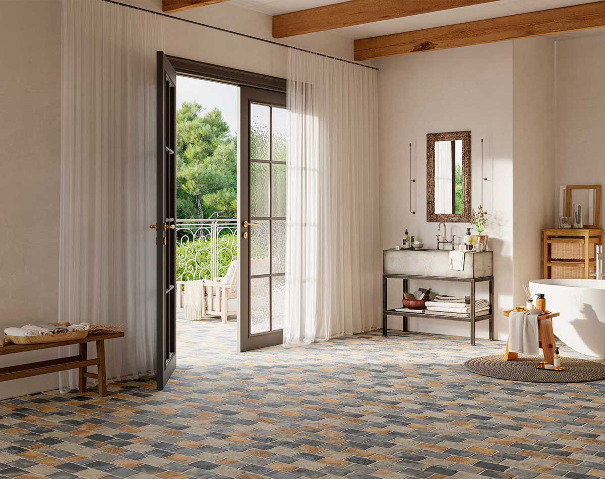 Principal-portada-14.jpg REALONDA - RLO055 - PORCELANATO RLDA. (44.2X66.4) SLATE INDIAN COBBLESTONE - Image 1