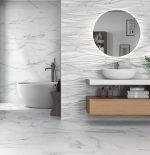 VITACER - VIT021 CERAMICA ARTISTIC WHITE BRILLO (33.9X90) - Image 2