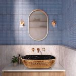 EROMAGNA - ER1266 LAVAMANOS SOBRE MESA E-R 8229BRG BLACK/ROSE GOLD (46X32.5X13.5) - Image 2